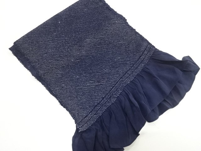 JAPANESE KIMONO FOR MEN / HEKO OBI / ALL SHIBORI
